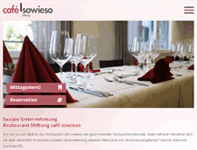 Tablet Screenshot of cafesowieso.ch